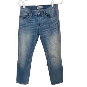 Madewell Light Wash Straight Ankle Jeans Sz‎ 28